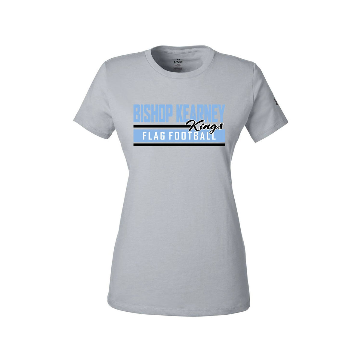 BISHOP KEARNEY FLAG FOOTBALL UNDER ARMOUR WOMENS SHIRT
