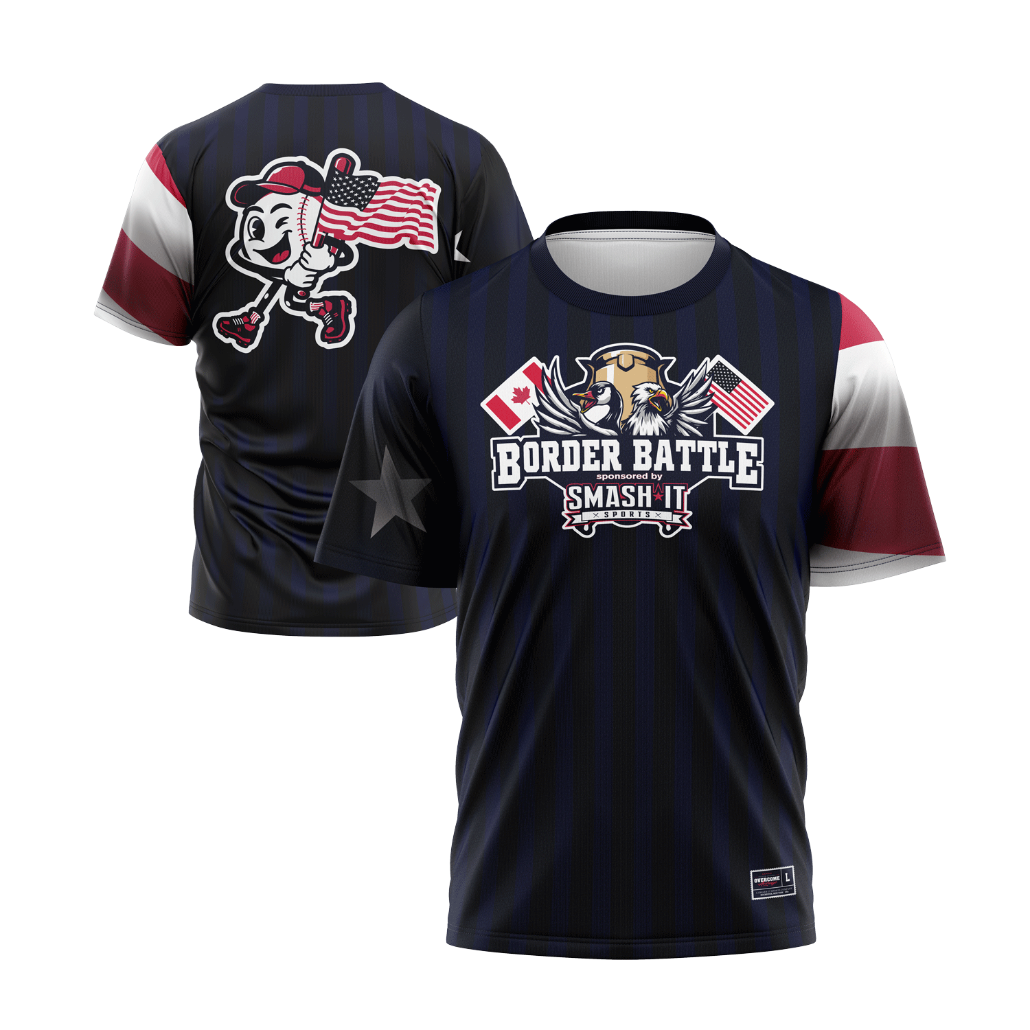 Smash It Sports Short Sleeve Shirt - Border Battle – Specs Overview | Smash It Sports | premium