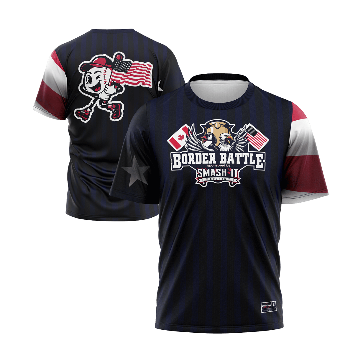 Smash It Sports Short Sleeve Shirt - Border Battle