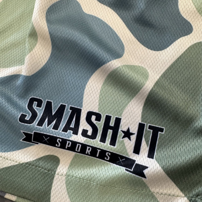 Smash It Sports Mesh Shorts - Duck Camo