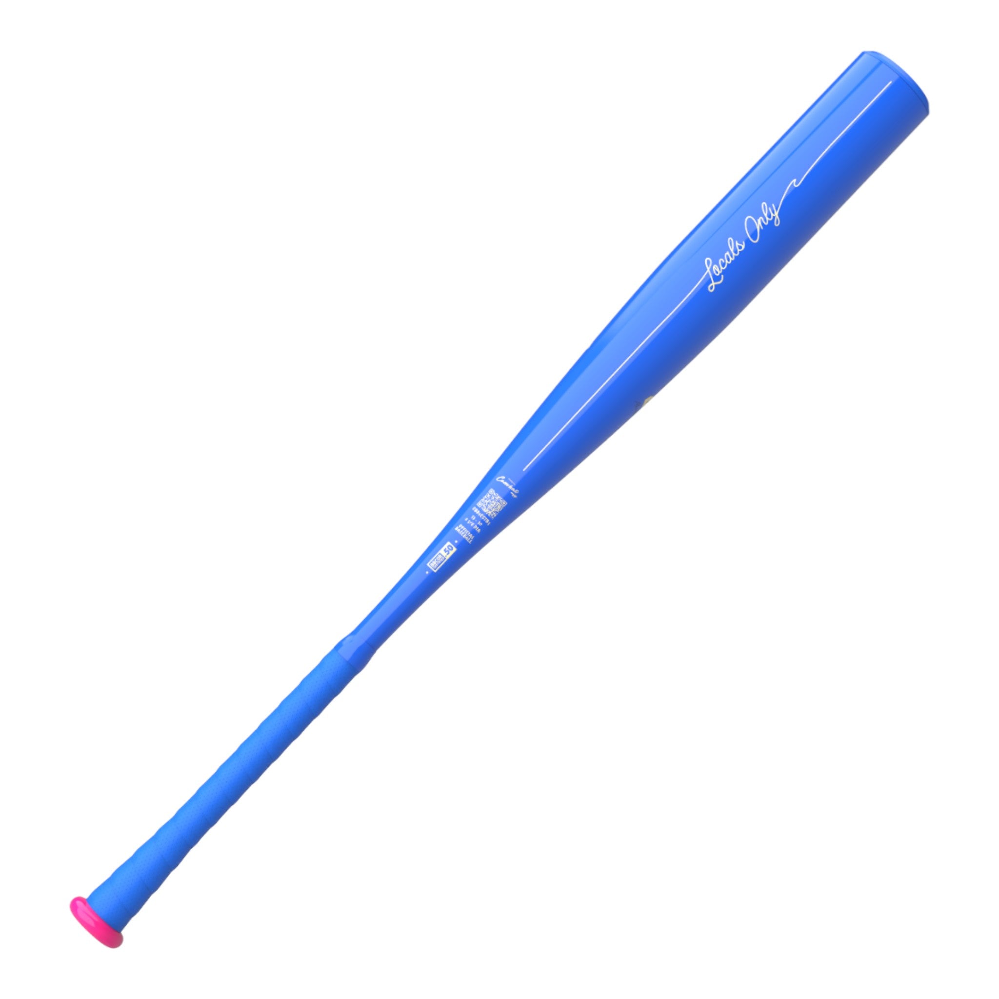 2026 Combat MFG Coastal Collective Mavericks Spec-A1 -3 BBCOR Baseball Bat - CBB7CSTB3 - back view
