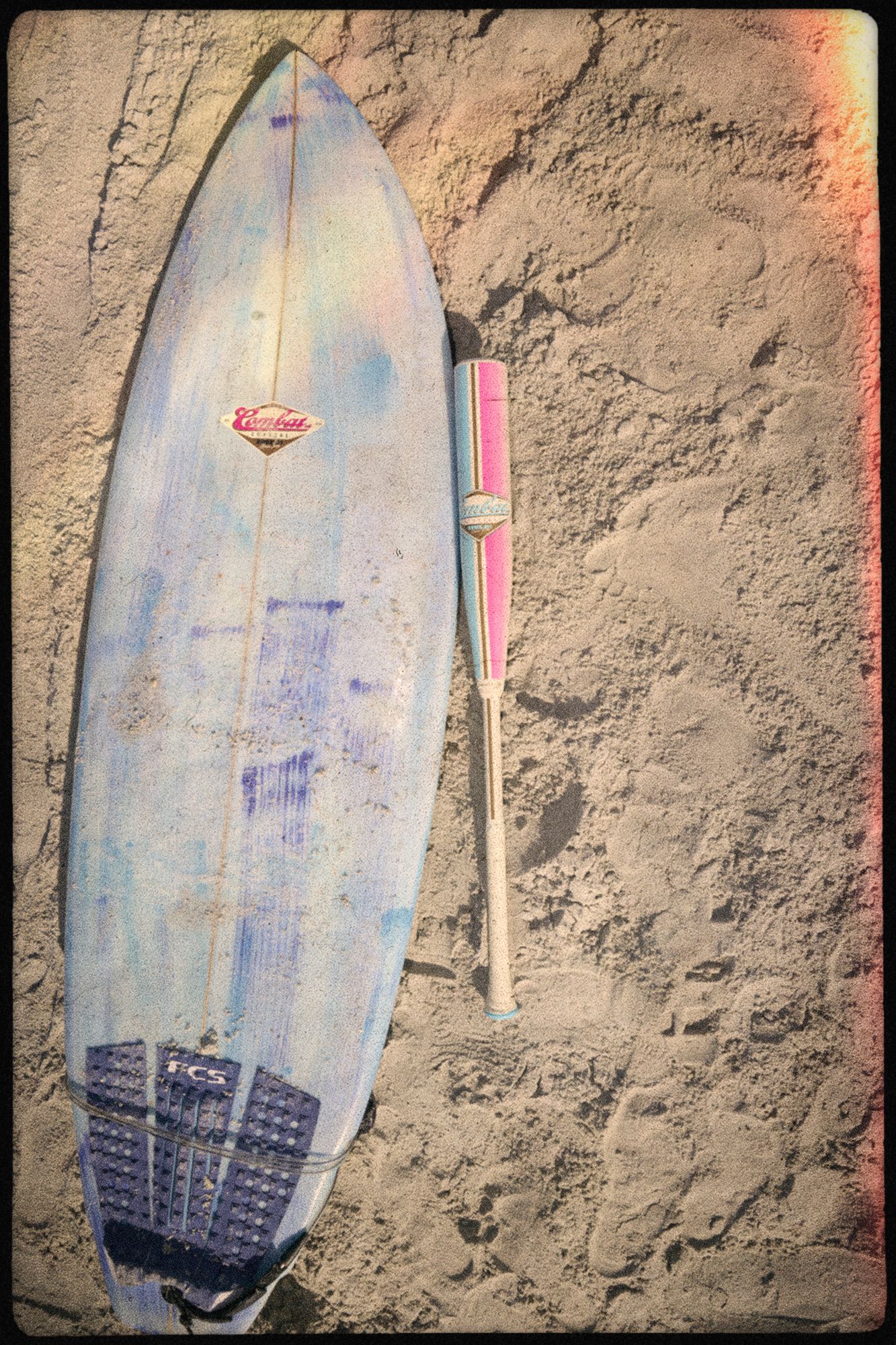 2026 Combat MFG Coastal Collective Uluwatu SPEC-H1 Hybrid -3 BBCOR Baseball Bat - CBB7H1CS3