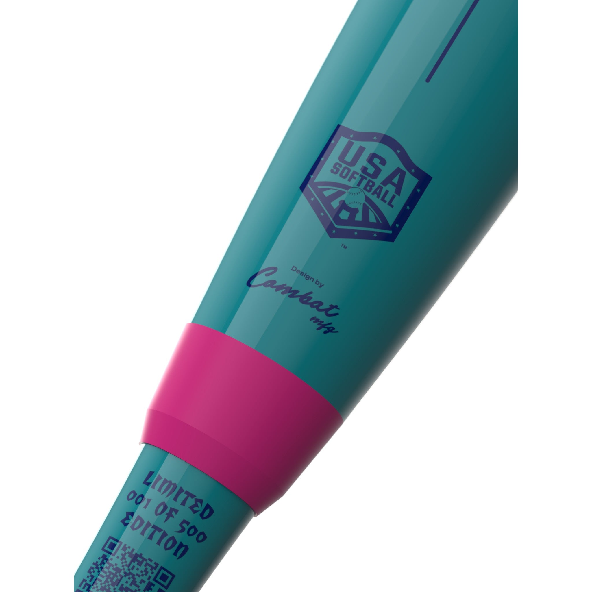 2026 Combat MFG Coastal CR-1 Bradley Jones 2-Piece USA/ASA Slowpitch Softball Bat - CSA6BJCSTL