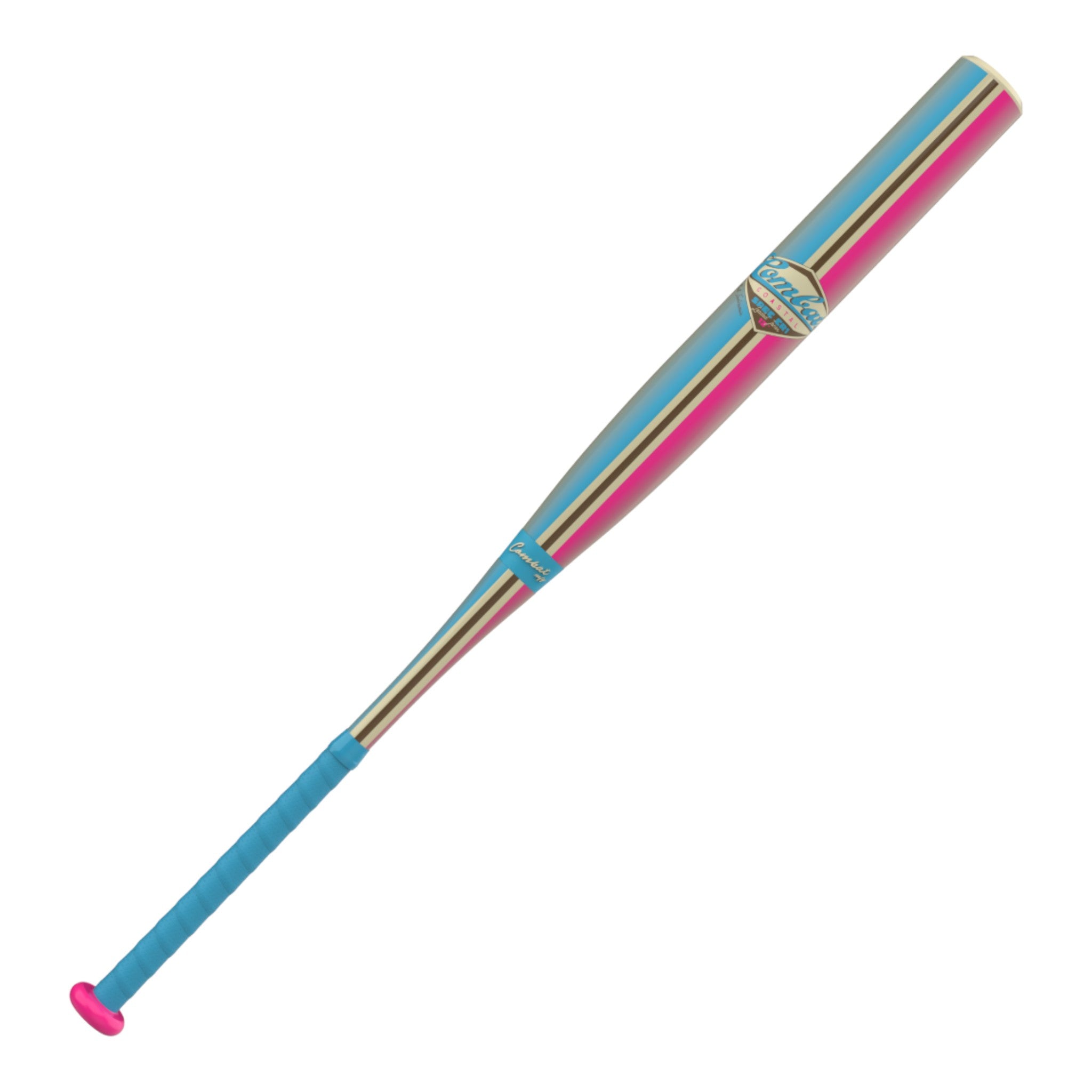 2026 Combat MFG Coastal CR-1 Bradley Jones 2-Piece USSSA Slowpitch Softball Bat - CSU6BJCSTL