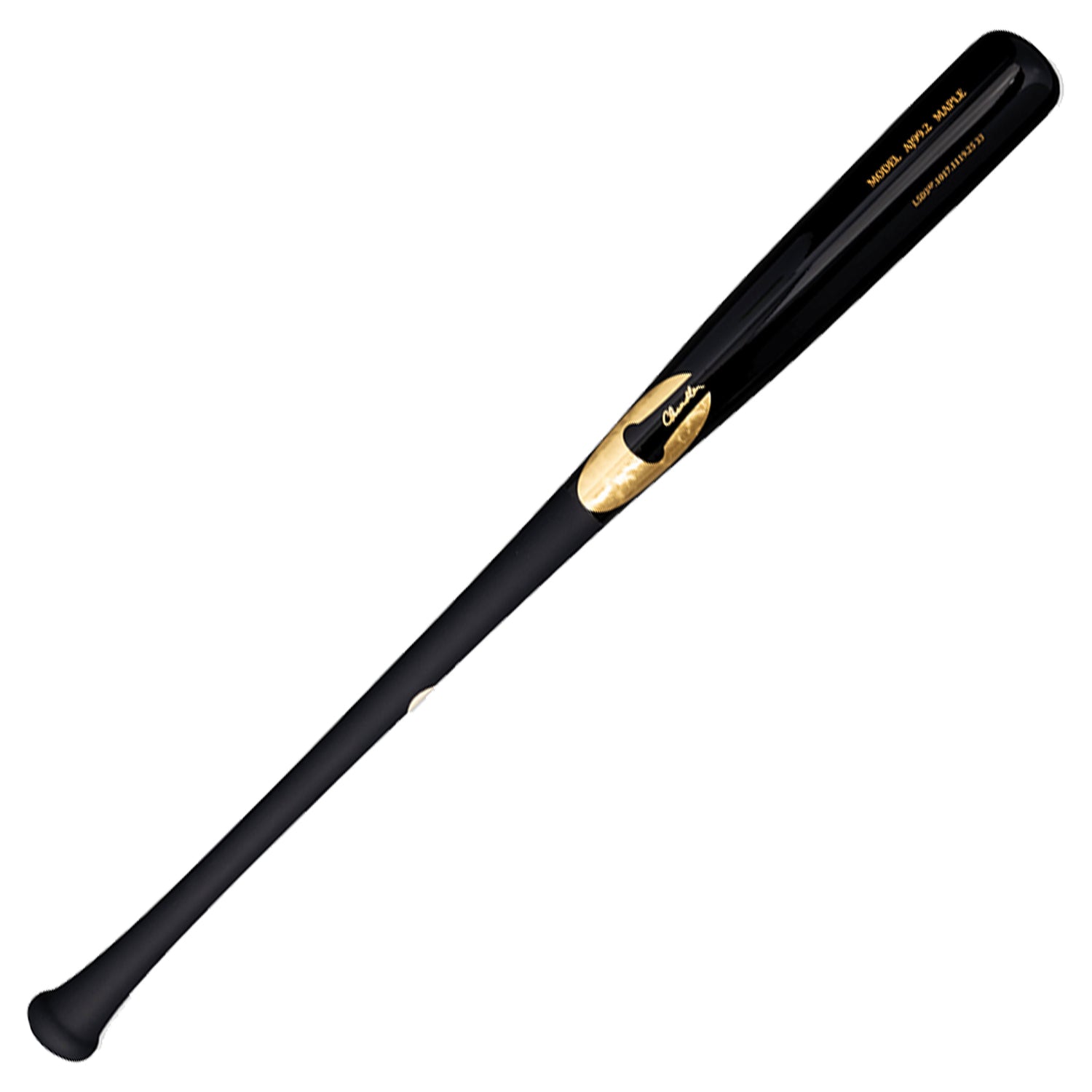 Chandler Aaron Judge AJ99.2XP Performance Cut Maple Wood Baseball Bat - Black Satin/Gloss