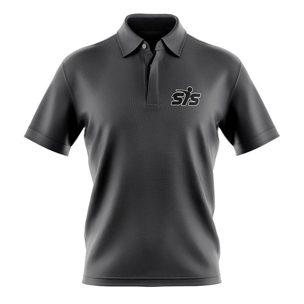 Smash It Sports Premium Polo Shirt (Charcoal/Black) - Smash It Sports