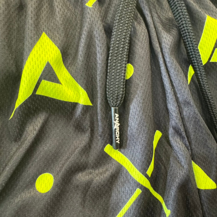 Anarchy Mesh Shorts - Black/Volt