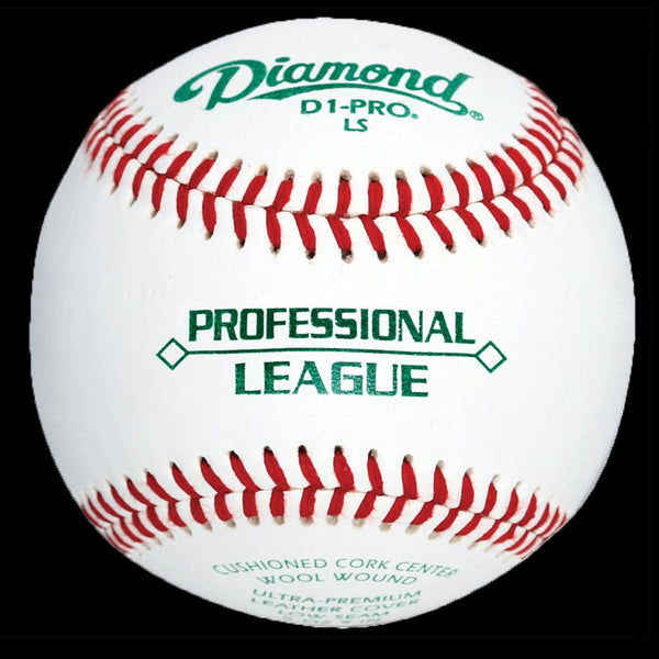 Diamond Sports Professional Baseballs: D1-PRO-LS - Smash It Sports