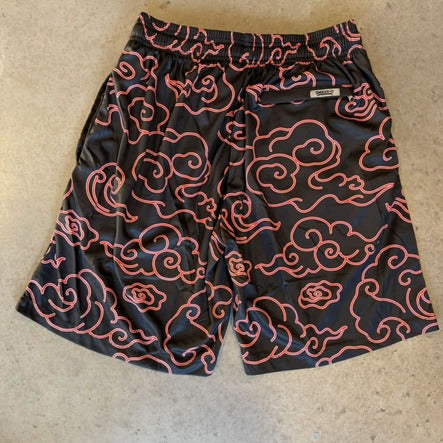 Smash It Sports Mesh Shorts - Clouds