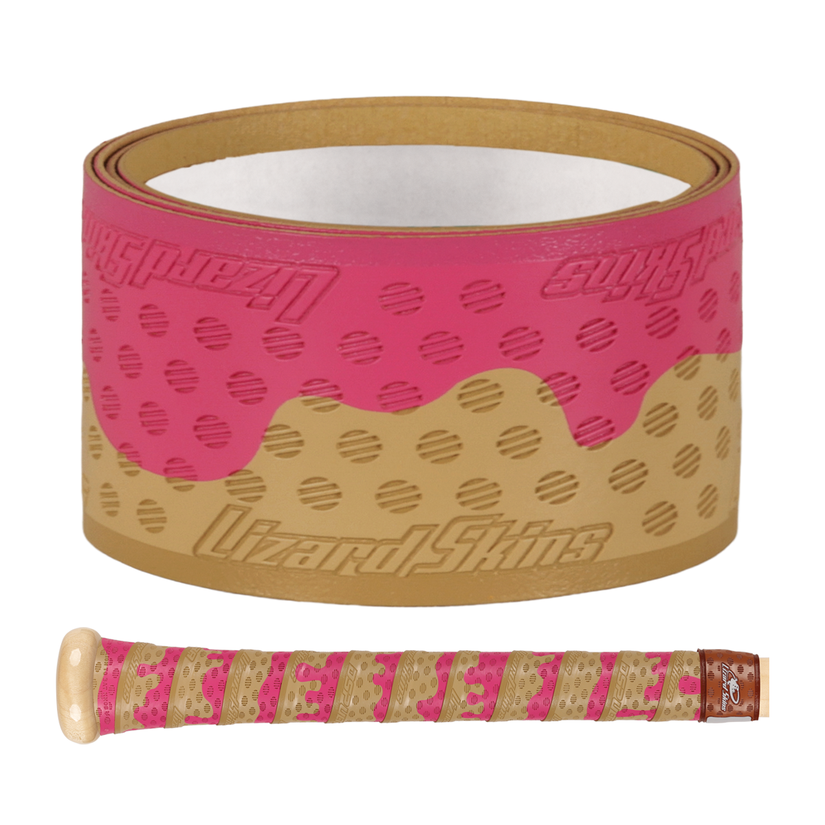 Lizard Skins DSP Ultra Bat Grip - Berry PBJ