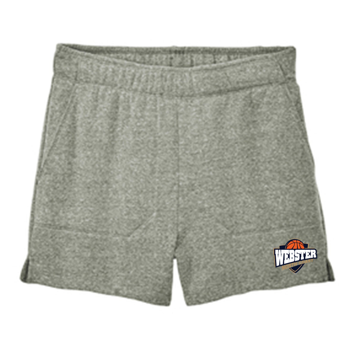 Webster North Coast Basketball Womens Fleece Short-BC3724