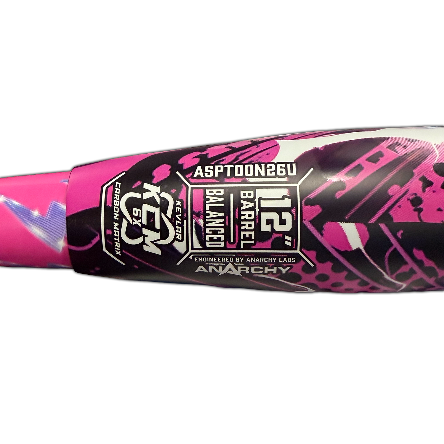 2026 Anarchy Shock and Dawe Cartoon Edition 2-Piece Balanced USSSA Slowpitch Softball Bat ASPTOON26U - product photo 3 of 5