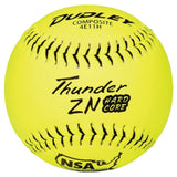 Dudley Thunder ZN Hardcore 44/400 NSA 11" Slowpitch Softballs - 4E11H