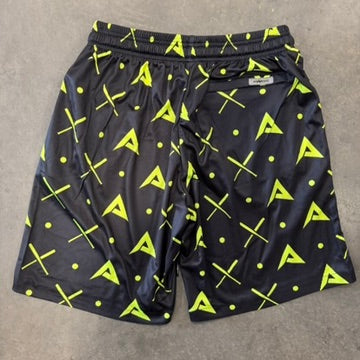 Anarchy Mesh Shorts - Black/Volt