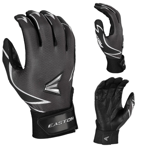 Easton Pro Series Slowpitch Batting Gloves - Black - Smash It Sports
