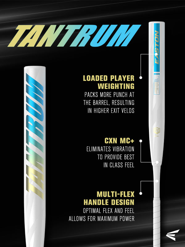 2026 Easton Tantrum 2-Piece Loaded USA/ASA Slowpitch Softball Bat - ESA6TNTL
