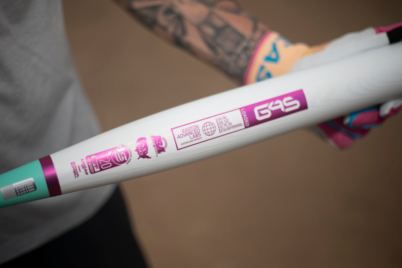2026 Easton Power Brigade 1-Piece Loaded USSSA Slowpitch Softball Bat - ESU6PBWB1L
