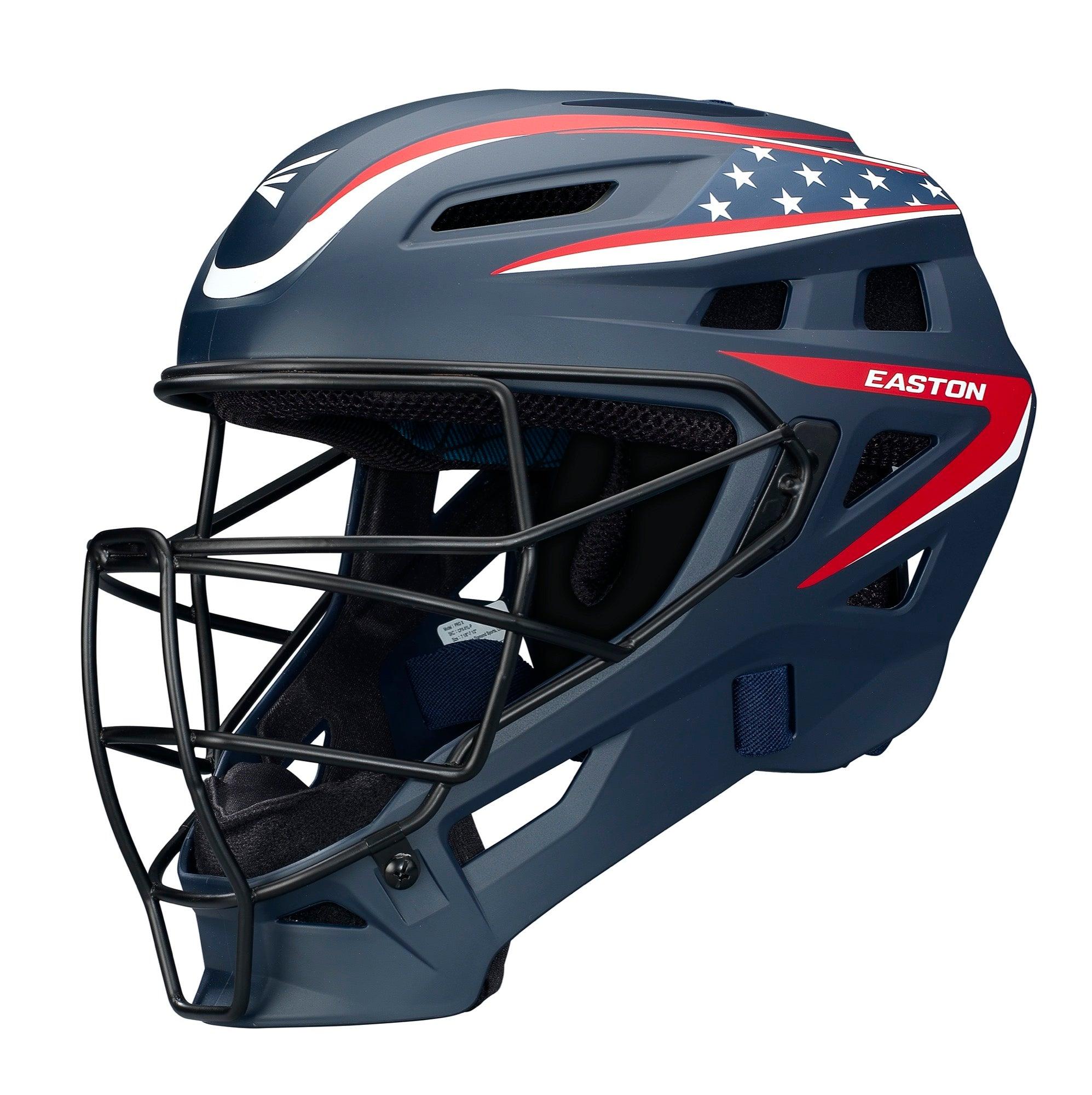 Easton Limited Edition Elite-X Catcher's Box Set (Intermediate) Stars and Stripes - Smash It Sports