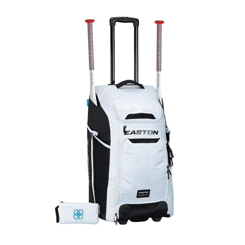 Easton Jen Schro Catchers Wheeled Bag - White