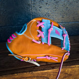 Emery Summit Pro 1417 Infield Glove - Tan / Blue