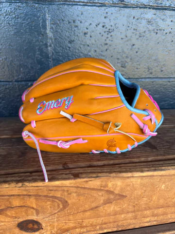 Emery Summit Pro 1417 Infield Glove - Tan / Blue