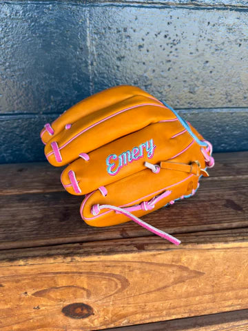 Emery Summit Pro 1417 Infield Glove - Tan / Blue