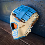 Emery Summit Pro YC52 Outfield Glove – Tan / Light Blue