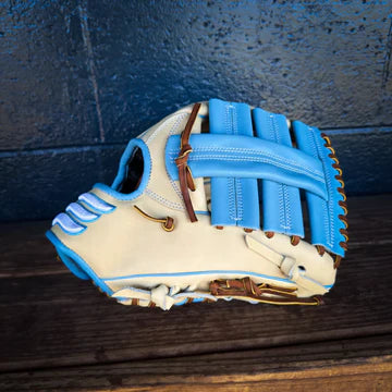 Emery Summit Pro YC52 Outfield Glove – Tan / Light Blue