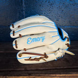 Emery Summit Pro YC52 Outfield Glove – Tan / Light Blue