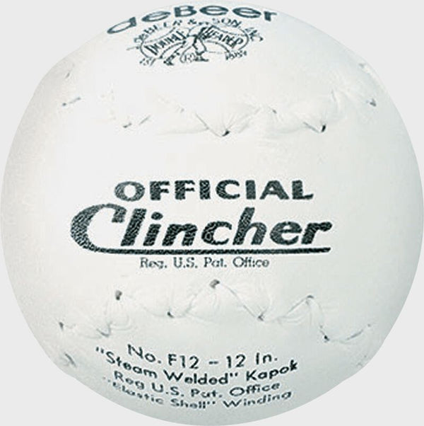 deBEER 12in Clincher Softballs - Smash It Sports