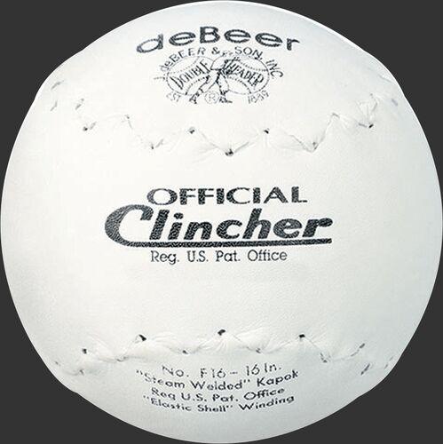 deBEER 16in Clincher Softballs - Smash It Sports