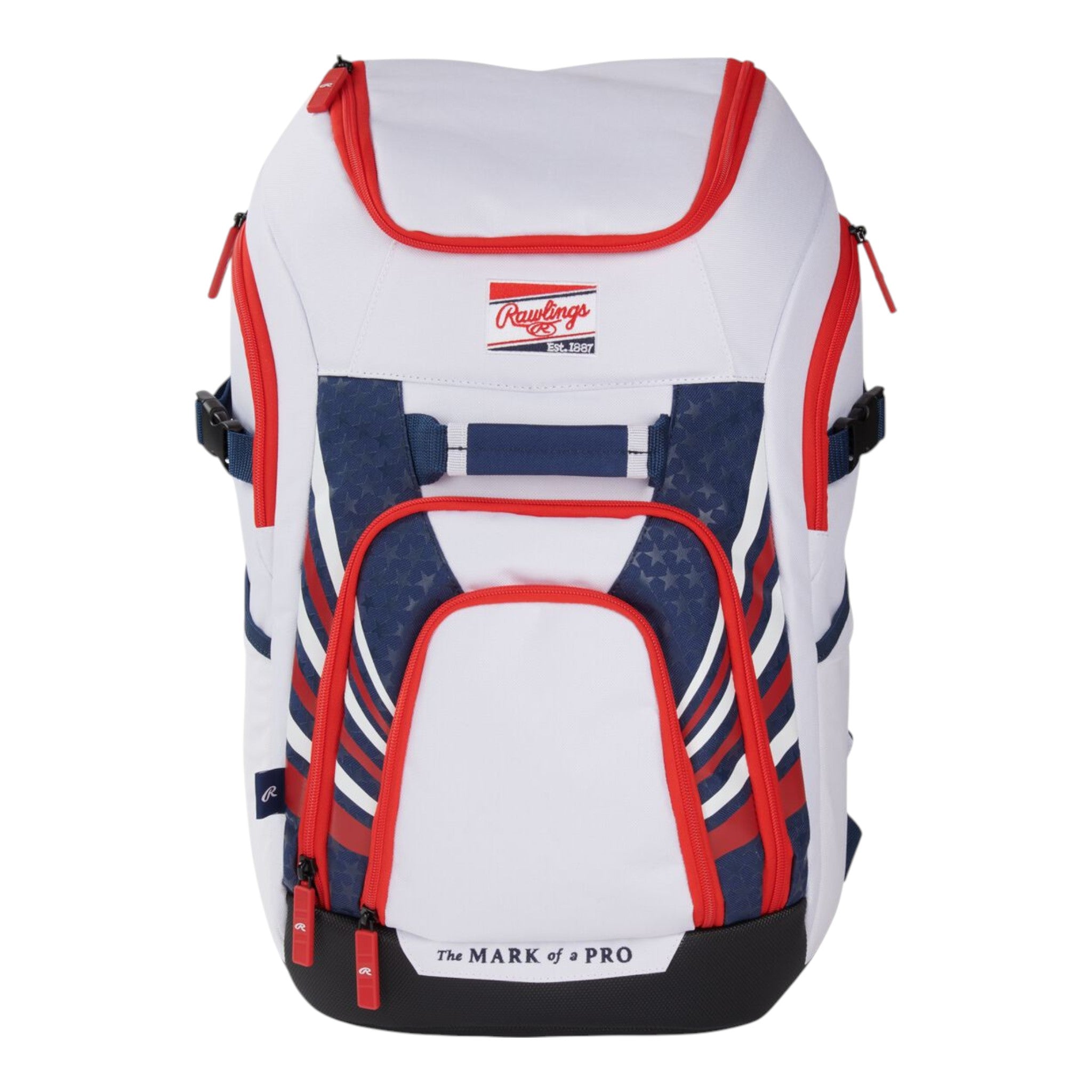 Rawlings Americana Franchise 2 Player's Baseball Backpack – Product View | Smash It Sports | pro, pocket