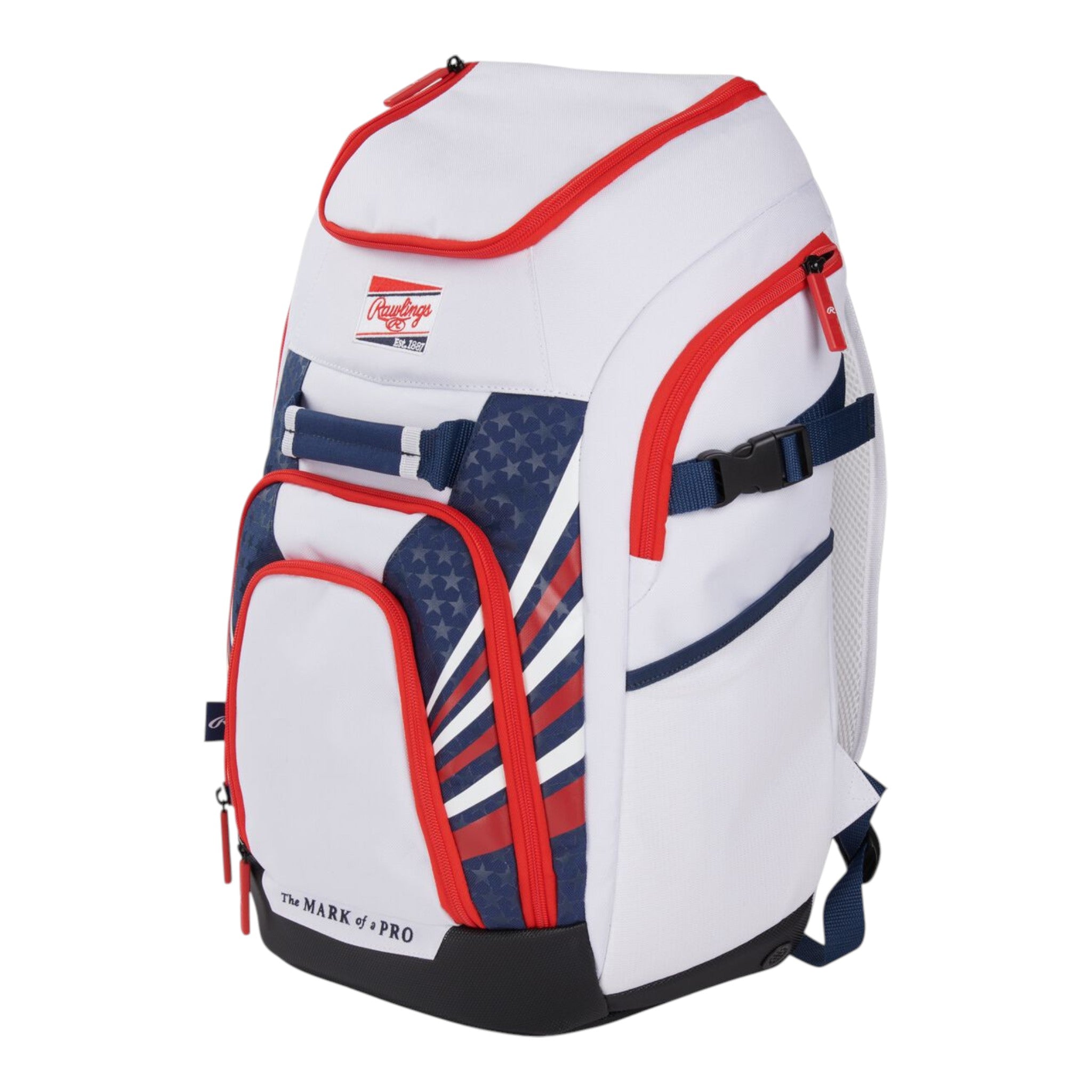 Rawlings Americana Franchise 2 Player's Baseball Backpack – Product View | Smash It Sports | pro, pocket