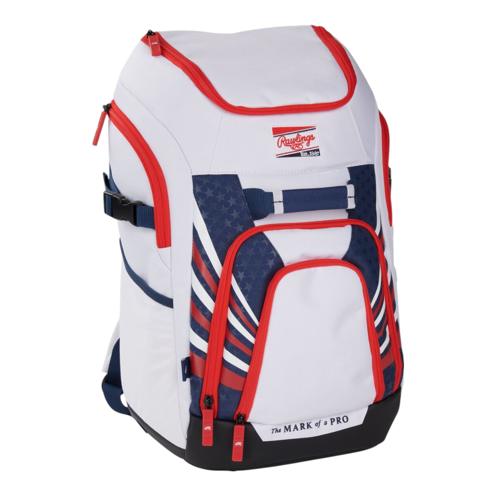 Rawlings Americana Franchise 2 Player's Baseball Backpack – Product View | Smash It Sports | pro, pocket