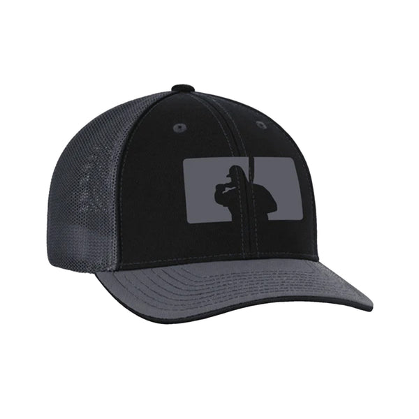 Fat Guy BP Fitted Hat - 404M (Black/Charcoal)