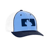 Fat Guy BP Fitted Hat - 404M (Carolina/Navy/White)