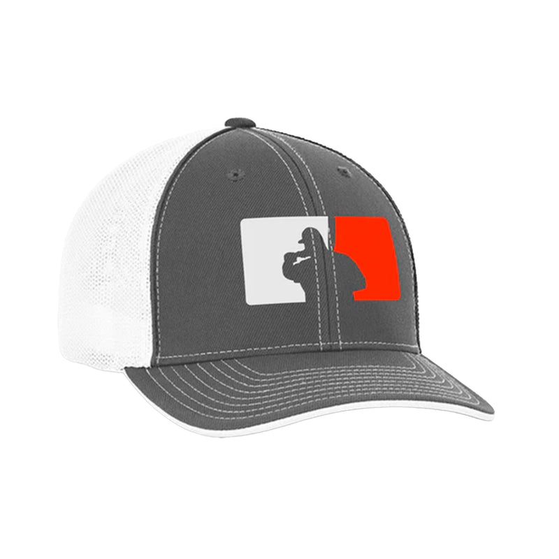 Fat Guy BP Fitted Hat - 404M (Grey/White/Orange)