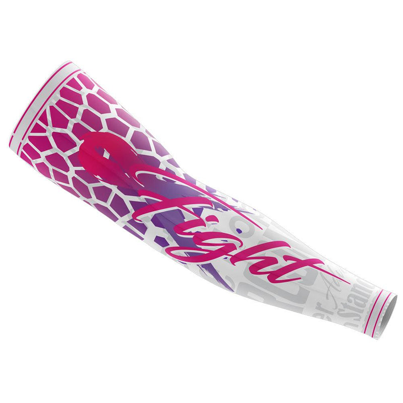 Fight Cancer Arm Sleeve - Smash It Sports