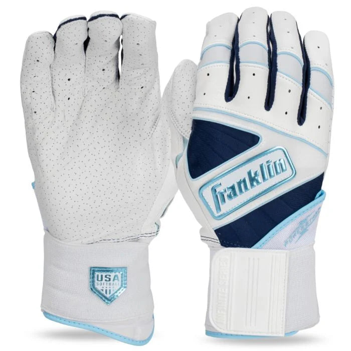 Franklin Powerstrap Infinite Fastpitch Batting Gloves (Multiple Colors)