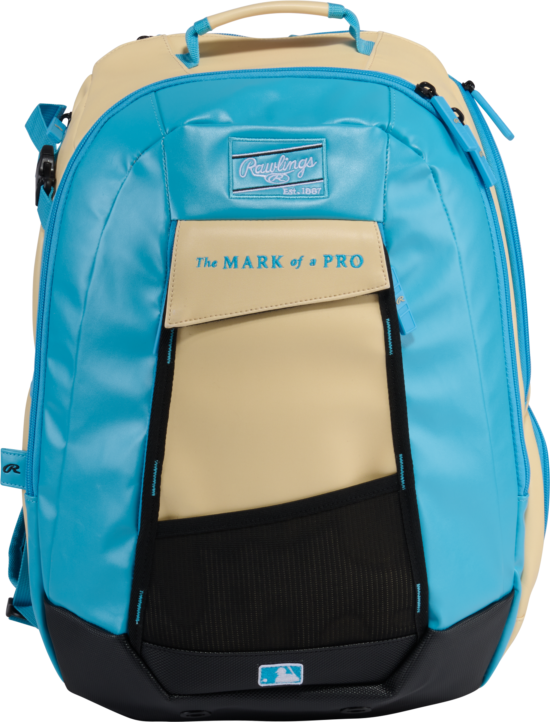 Rawlings Leather Gold Collection Utility Backpack Bag (Multiple Colors)