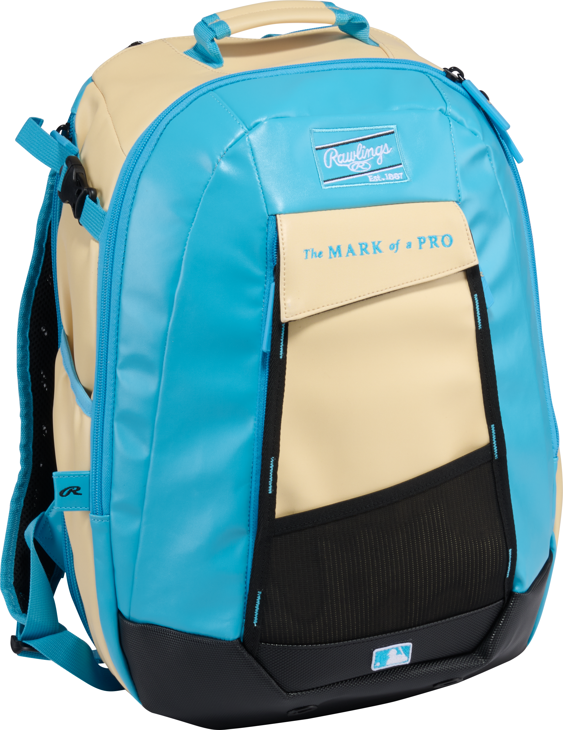 Rawlings Leather Gold Collection Utility Backpack Bag (Multiple Colors)