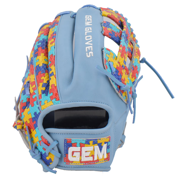 Gem Gloves Softball Fielding Glove - GEM012 (Autism)