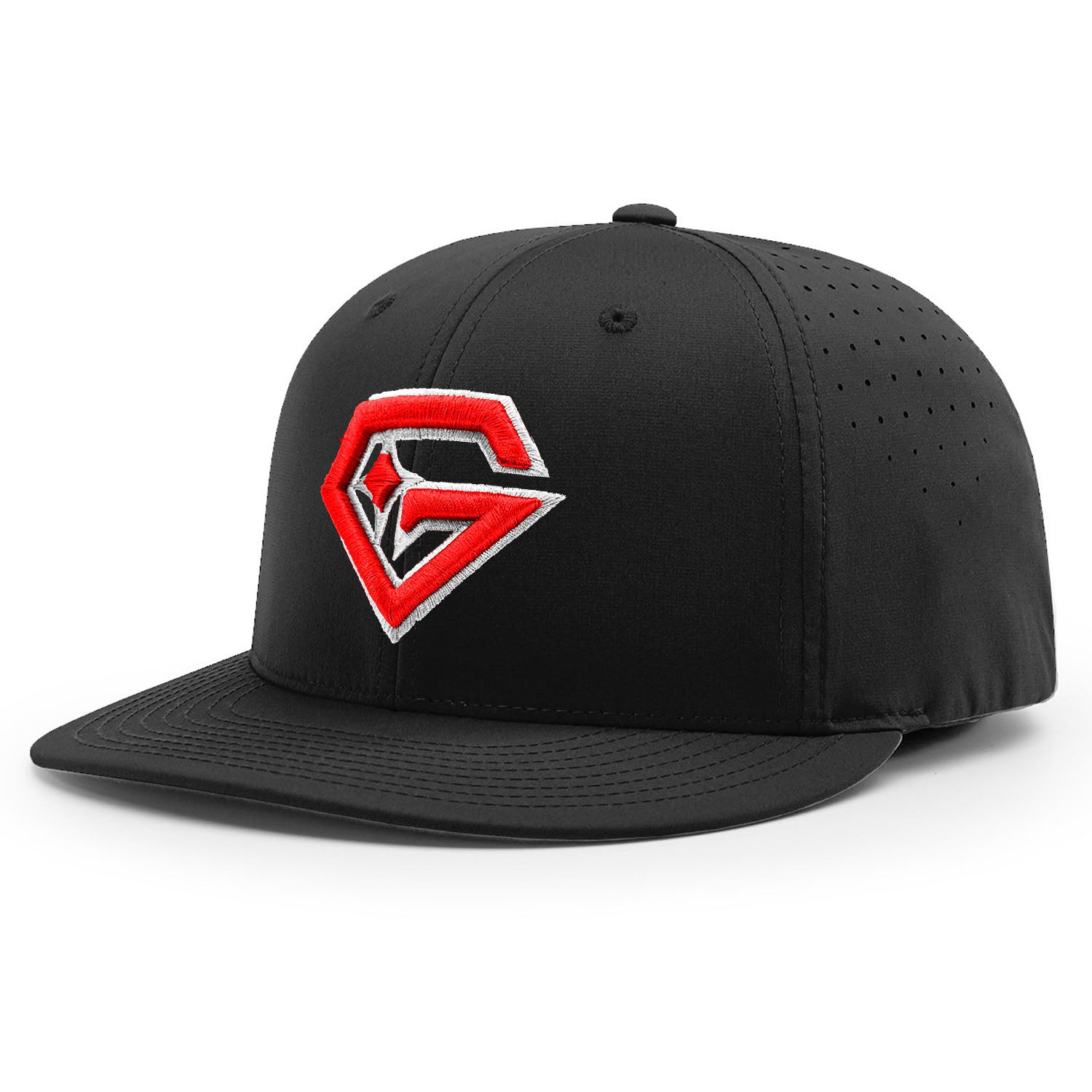 Gem Gloves PTS30 Hat - Black/Red/White