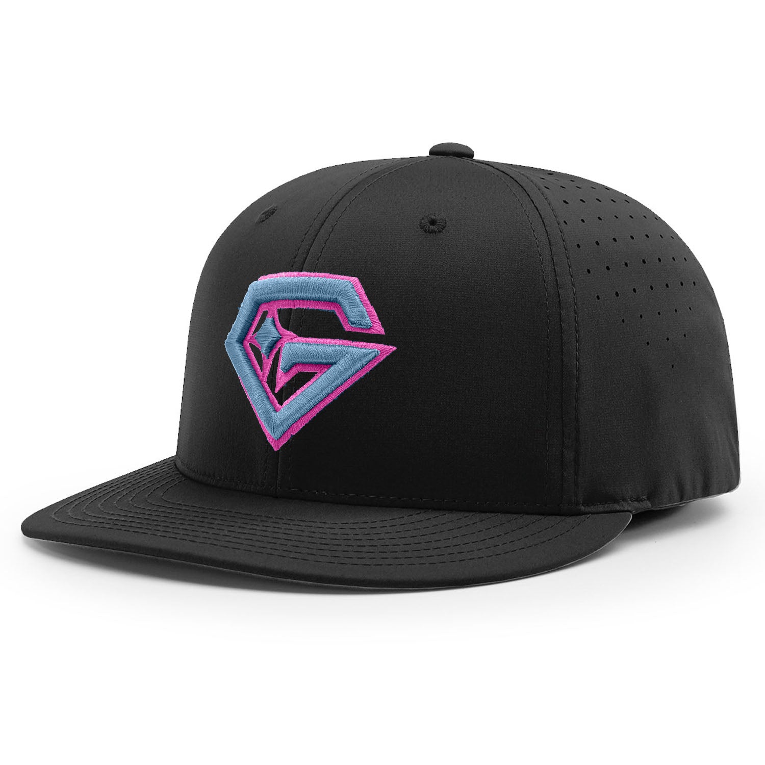 Gem Gloves PTS30 Hat - Black/Vice – Product View | Smash It Sports | pro