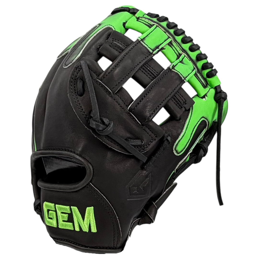 Gem Gloves Softball Fielding Glove - GEM081 Shadow Slime