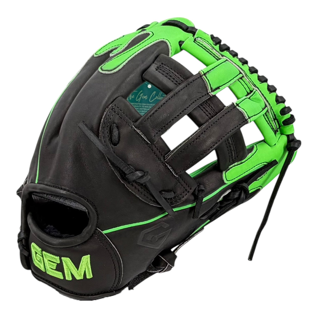 Gem Gloves Softball Fielding Glove - GEM081 Shadow Slime