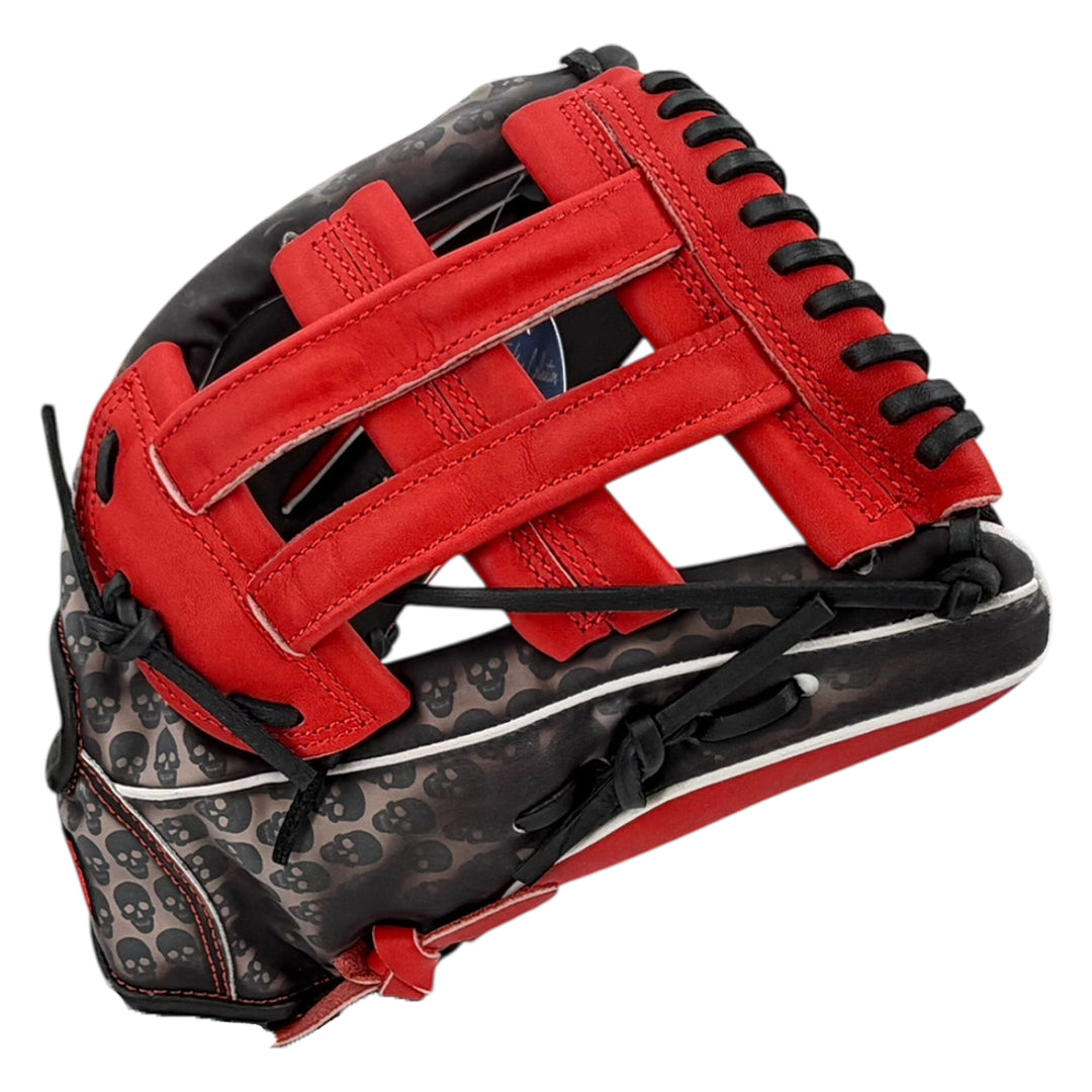Gem Gloves Softball Fielding Glove - GEM085 Shadow Skulls