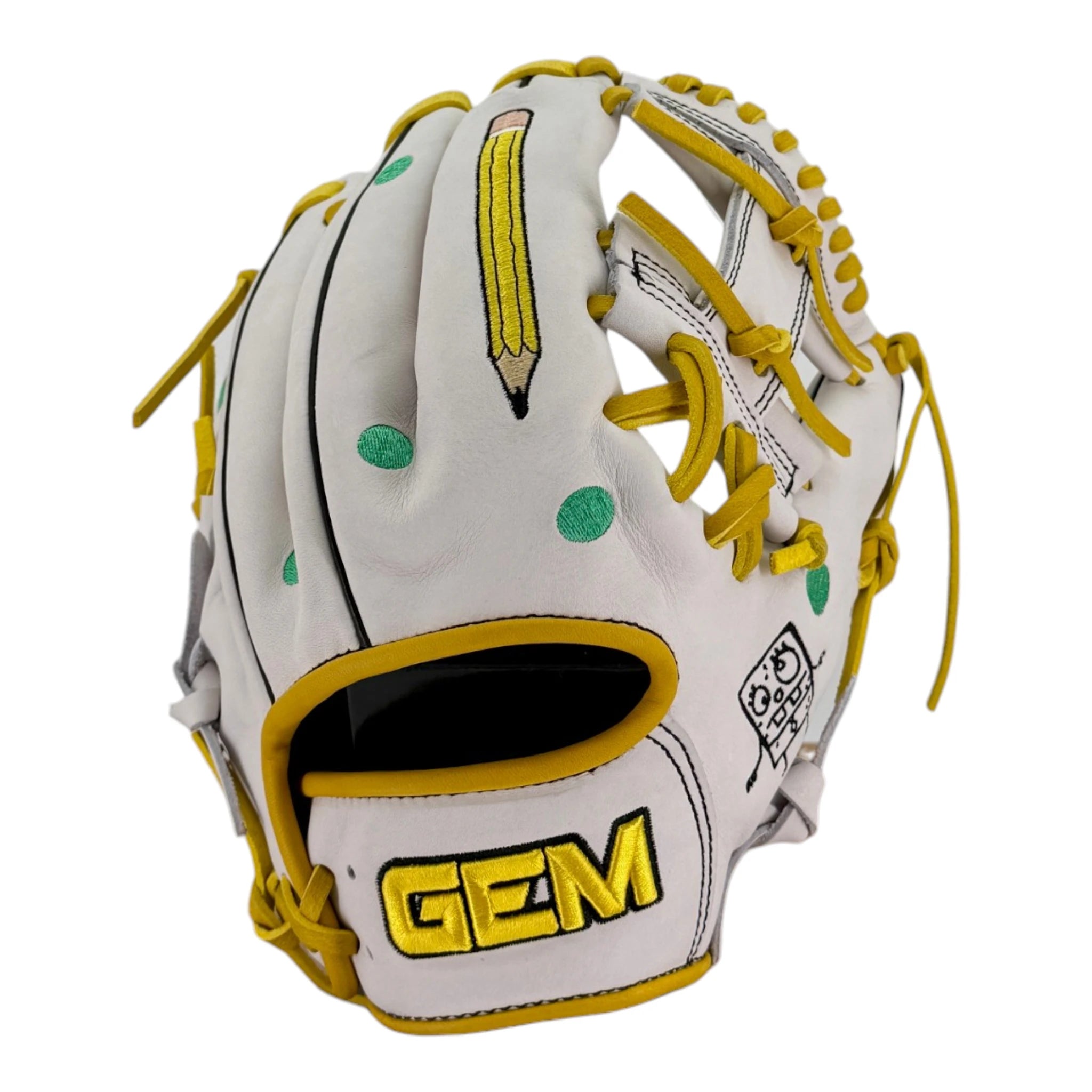 Gem Gloves Baseball Fielding Glove - GEM099 Doodlebob