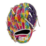 tie dye baseball glove