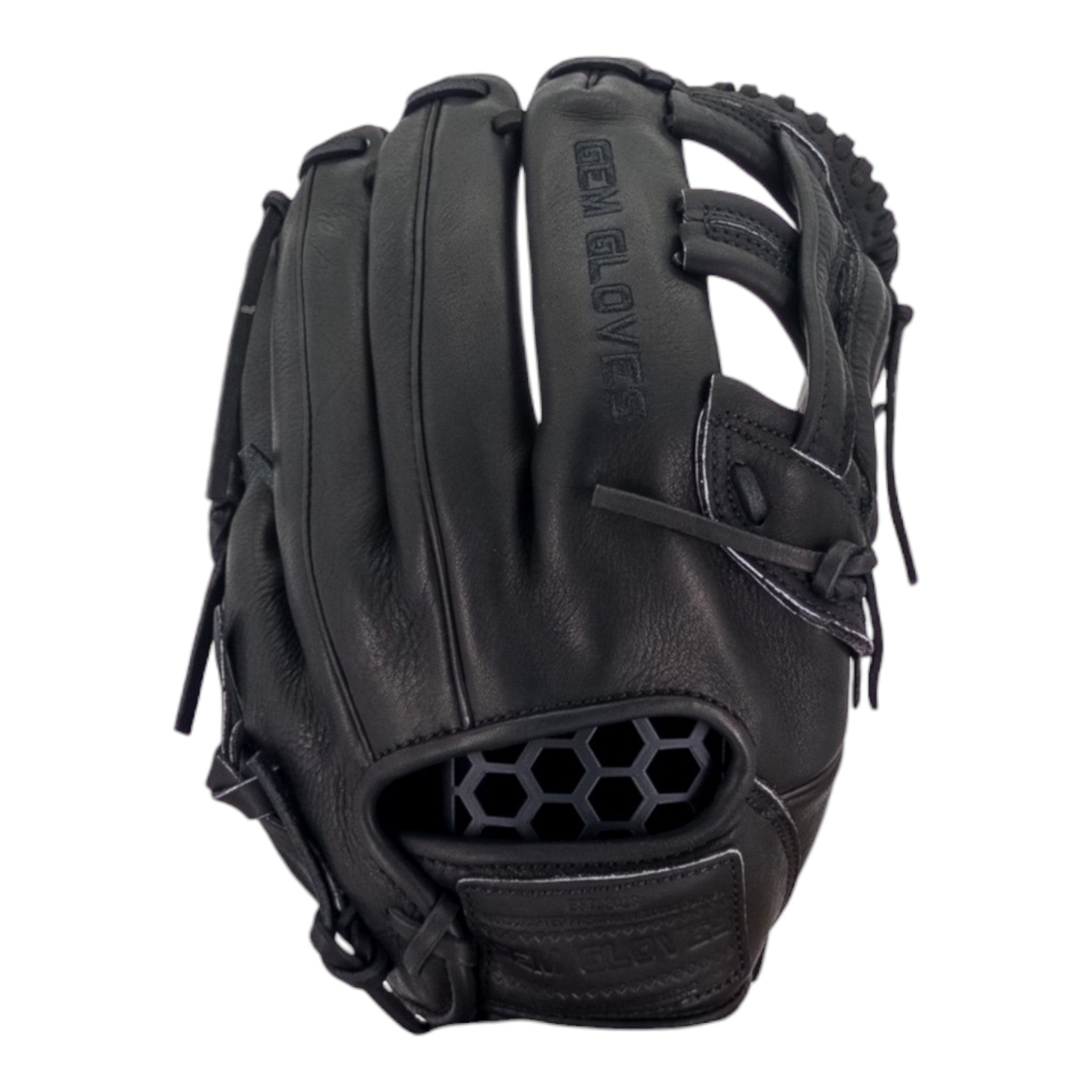 Gem Gloves Game-Ready Softball Fielding Glove - GEM135 Onyx